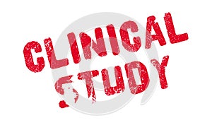 Clinical Study rubber stamp