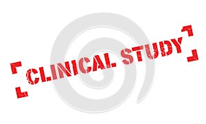 Clinical Study rubber stamp