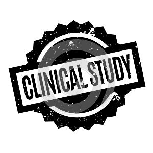 Clinical Study rubber stamp