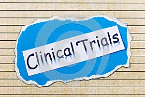 Clinical trials medical science research trial healthcare study