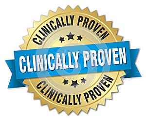 Clinically proven badge