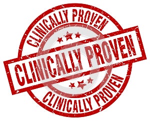 clinically proven stamp