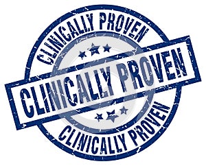 clinically proven stamp