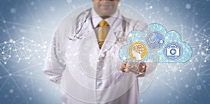 Clinician Activates AI Aided Medical Diagnostics photo