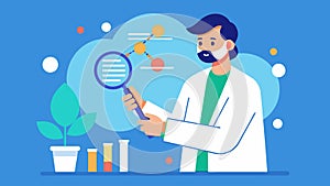 A clinician analyzing a patients genetic makeup to determine if they have a gene variant that could affect their