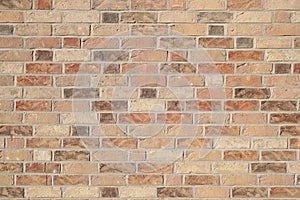 Clinker brick wall background photo