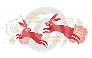 Clip art of Year of the rabbit