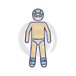 Clip Fill Vector icon which can easily modify or edit