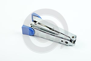 Clip hand tool over white background.  Clip for paper