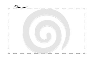 Clip to save frame with a dotted bounding