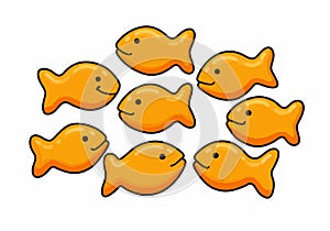 Clipart goldfish crackers