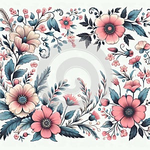 Cliparts Flowers packs illustration