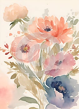 Cliparts Flowers packs illustration
