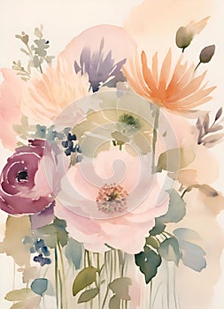 Cliparts Flowers packs illustration