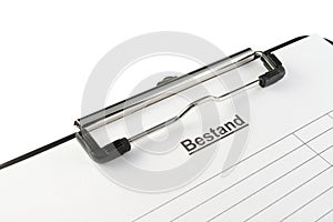 Clipboard Bestand (German, Close)