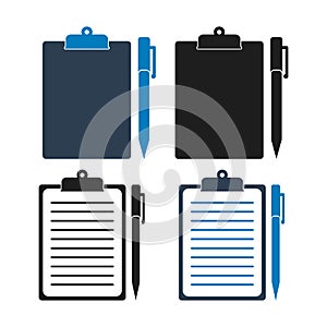 Clipboard Icon set.