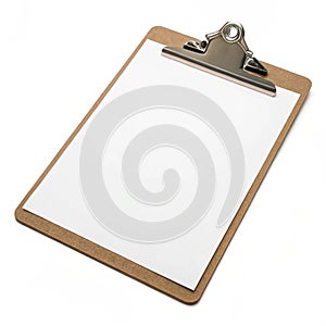 Clipboard isolated on white background