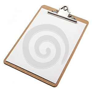 Clipboard isolated on white background