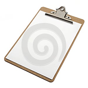 Clipboard isolated on white