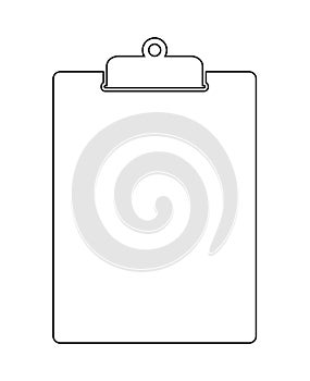 Clipboard line Icon.