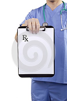 Clipboard Medical prescriptions