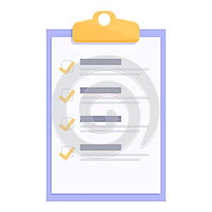 Clipboard showing check marks representing completed tasks