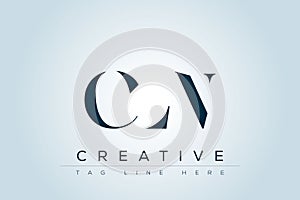 CLN abstract letter logo