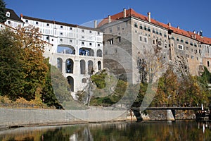 Cloak Bridge of Cesky Krumlov