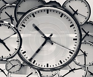 Clock Background Abstract