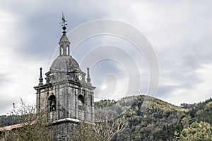 Clock and bell tower bells Elduain