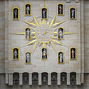 Clock in brussels