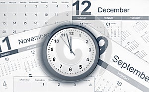 Clock and calendars
