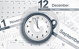 Clock and calendars photo