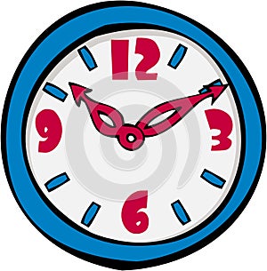 Clock Cartoon photo