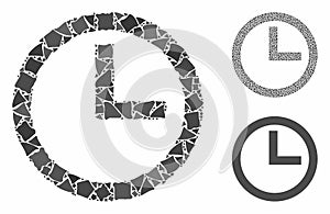 Clock Composition Icon of Humpy Parts