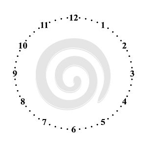 Clock dial 2 photo