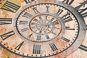 Clock in the drost effect