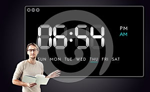 Clock Duration Time Leisure Hour Concept