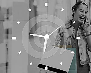 Clock Duration Time Leisure Hour Concept