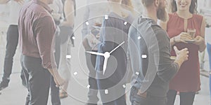 Clock Duration Time Leisure Hour Concept