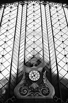 Clock at the Estacion de Madrid Atocha