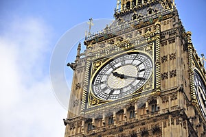 Clock face of Big Ben