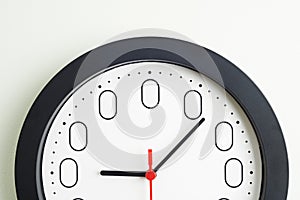 Clock Face To Illustrate Concept Of Zero Hour Employment Contracts