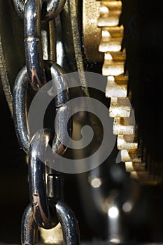 Clock Gear & Chain