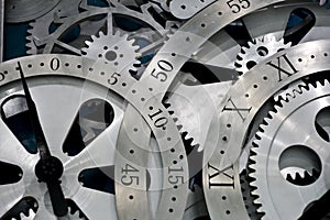 Clock and gears