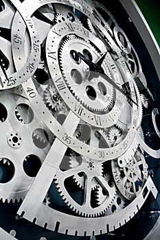 Clock and gears
