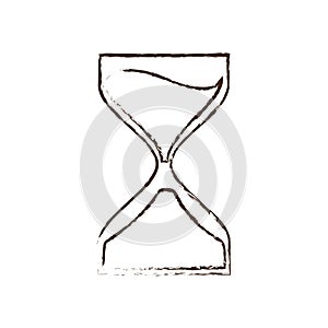 clock glass sand business clock money sketch