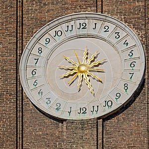 Clock Golden Sun