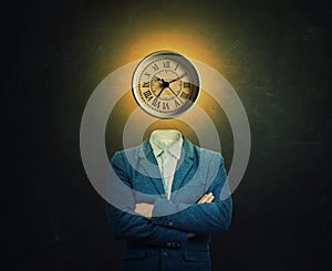 Clock headed professor