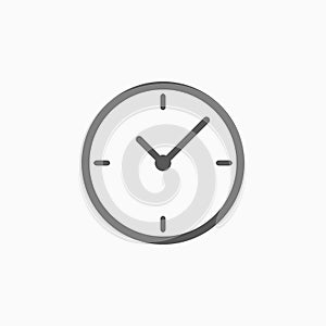 Clock icon, time, alarm, countdown